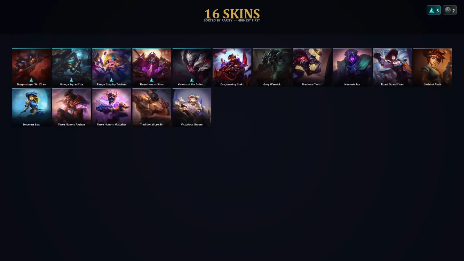[LoL] | TR | Level 127 | Diamond IV | 76 Champions | 16 Skins | 15,611 BE