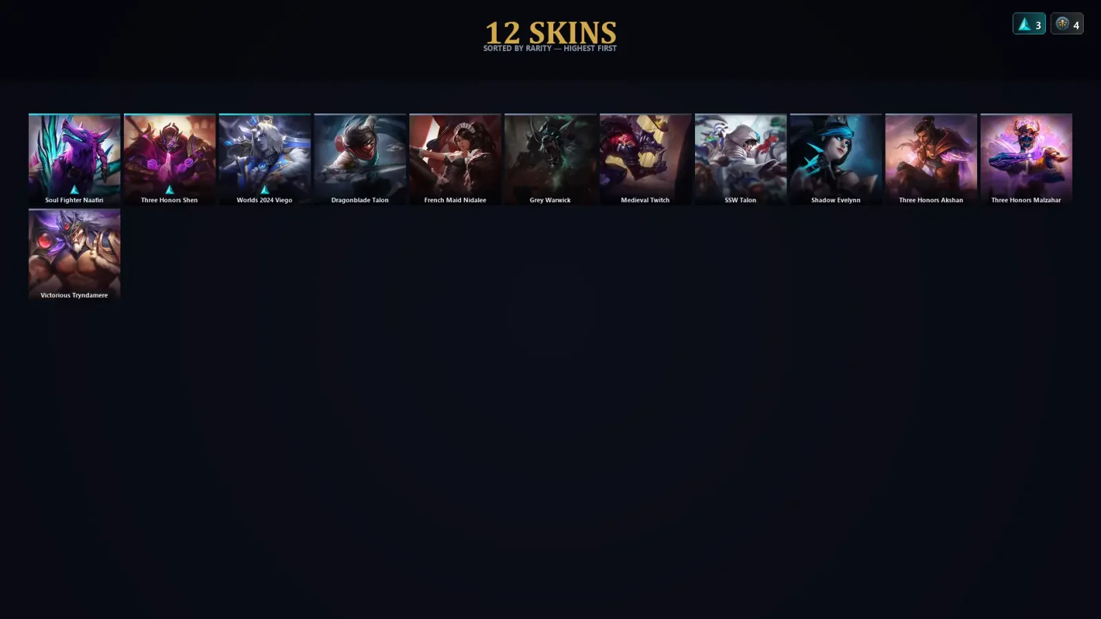 [LoL] | EUW | Level 30 | Master | 55 Champions | 12 Skins | 21,970 BE