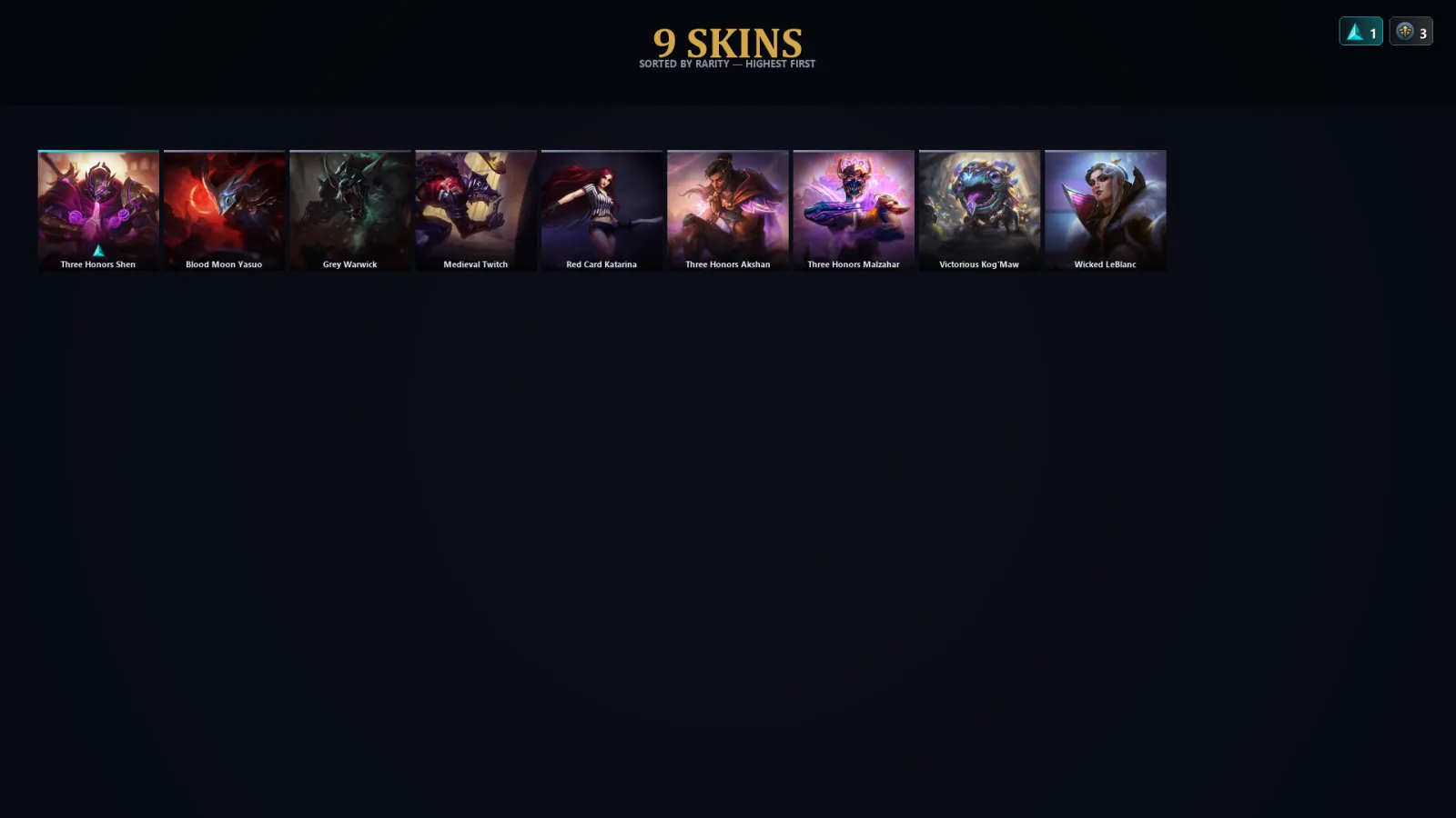 [LoL] | EUW | Level 43 | Diamond III | 40 Champions | 9 Skins