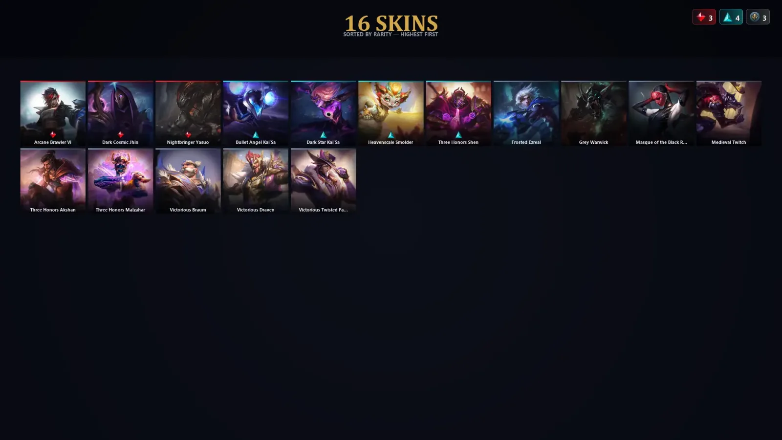 [LoL] | EUW | Level 59 | Emerald I | 63 Champions | 16 Skins | 26,076 BE — LoL account