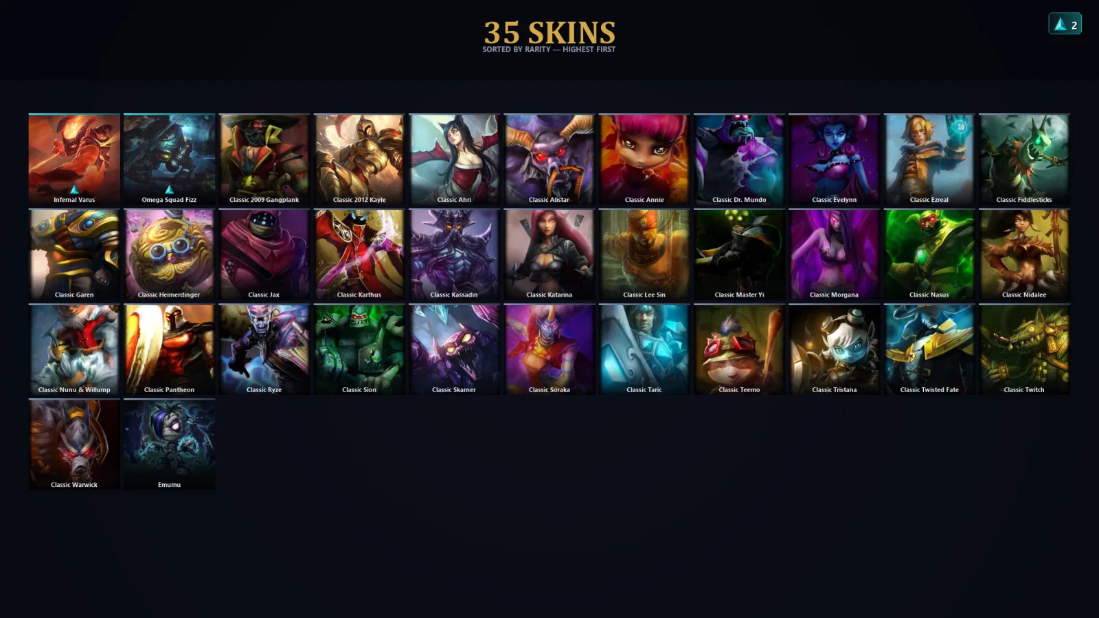 [LoL] | TR | Level 46 | Platinum IV | 98 Champions | 3 Skins