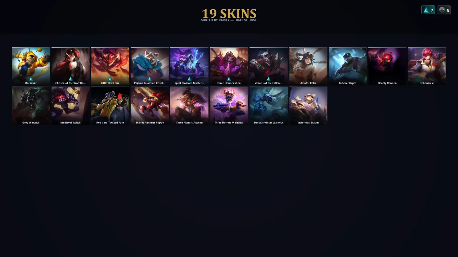 [LoL] | EUW | Level 30 | Master | 51 Champions | 19 Skins | 139,151 BE