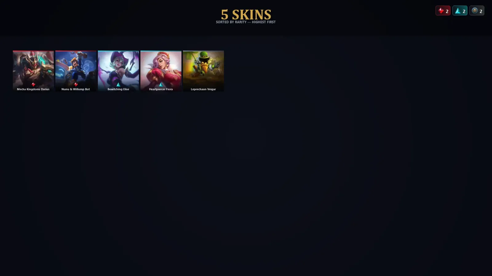 [LoL] | TR | Level 37 | Gold I | 41 Champions | 5 Skins | 10,675 BE