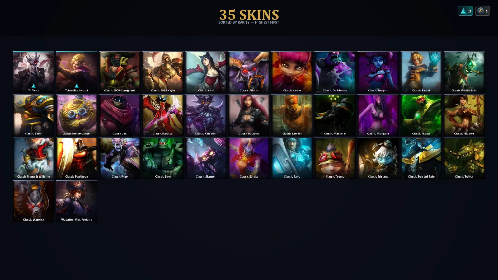[LoL] | TR | Level 31 | Iron I | 59 Champions | 3 Skins