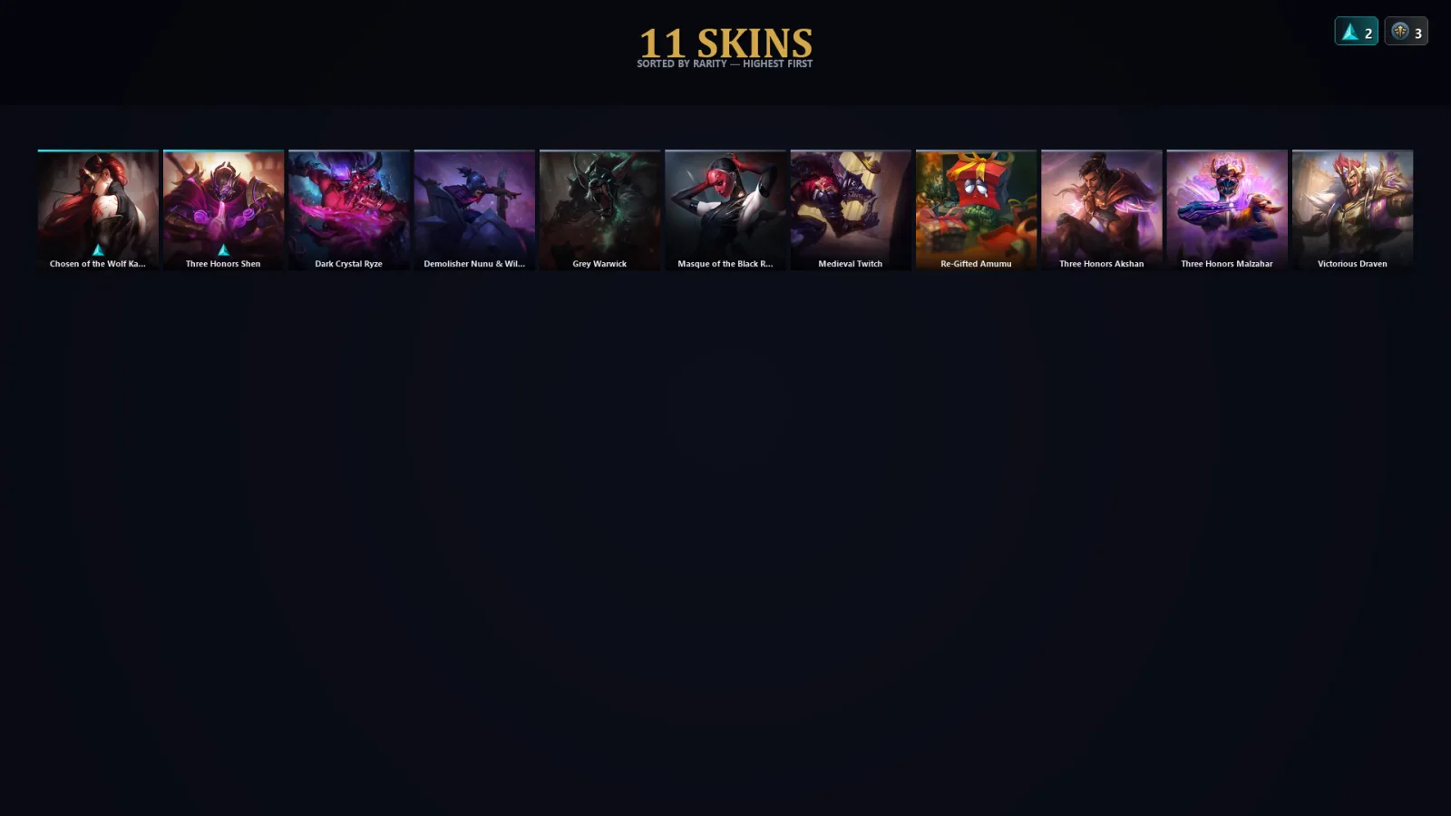 [LoL] | EUW | Level 43 | Emerald III | 55 Champions | 11 Skins