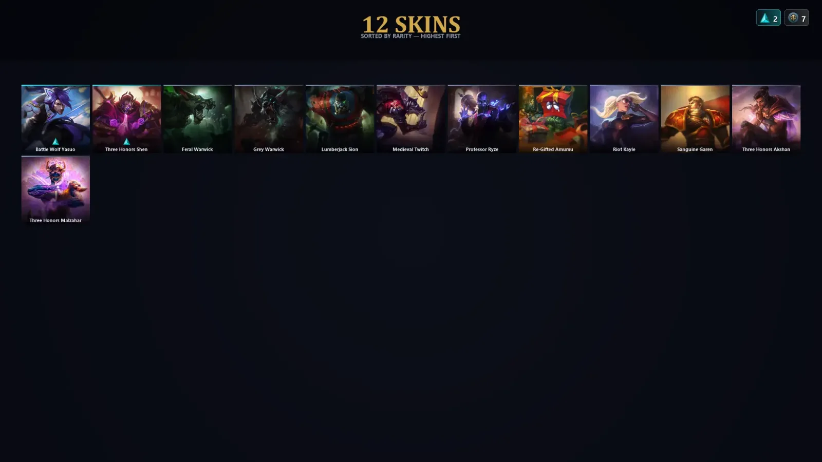 [LoL] | TR | Level 30 | Grandmaster | 36 Champions | 12 Skins | 60,513 BE — LoL account