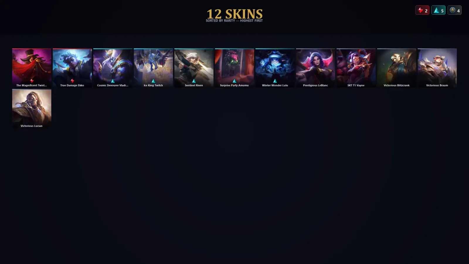 [LoL] | TR | Level 56 | Emerald I | 64 Champions | 12 Skins — LoL account