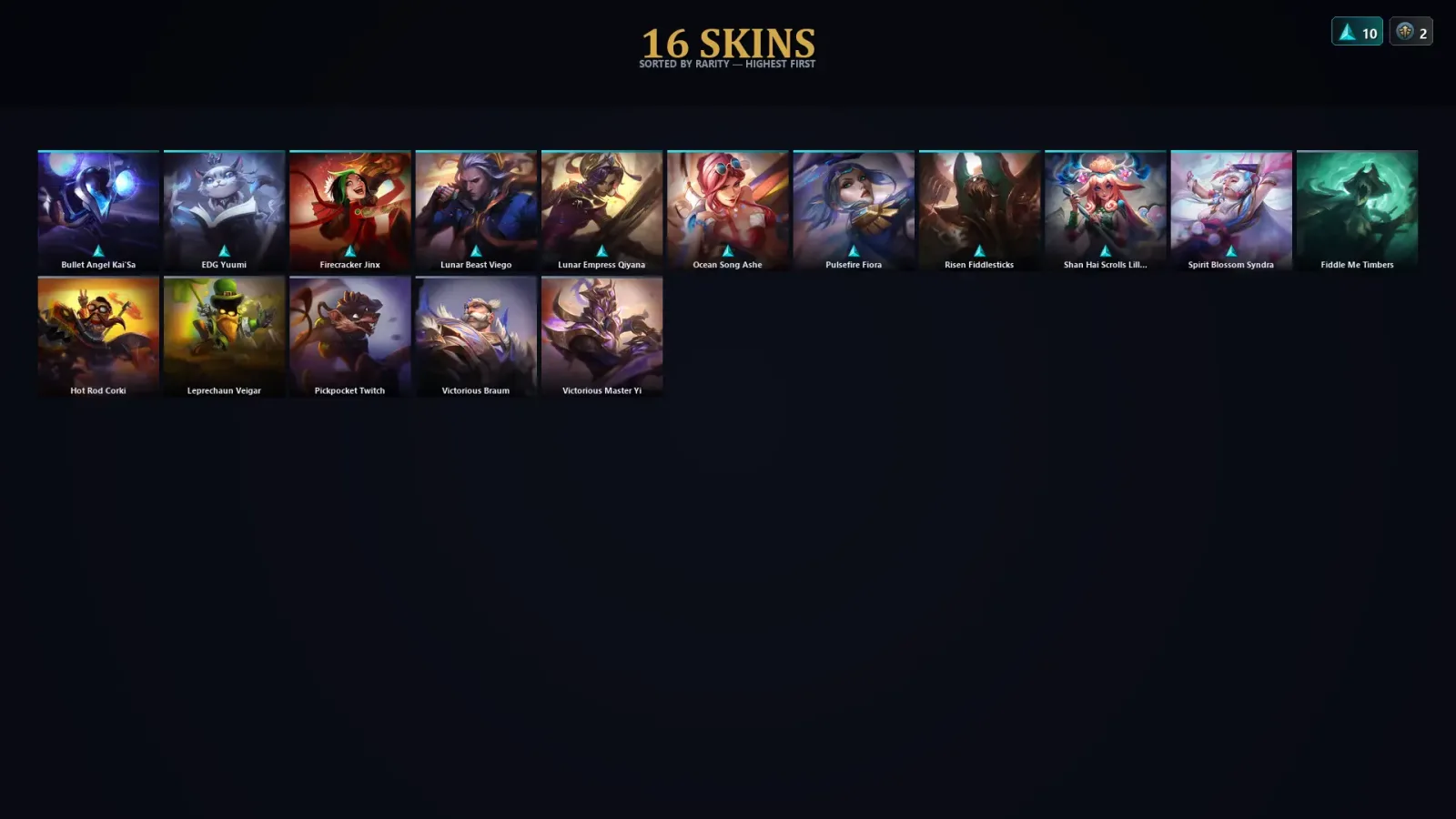 [LoL] | TR | Level 65 | Diamond IV | 107 Champions | 16 Skins