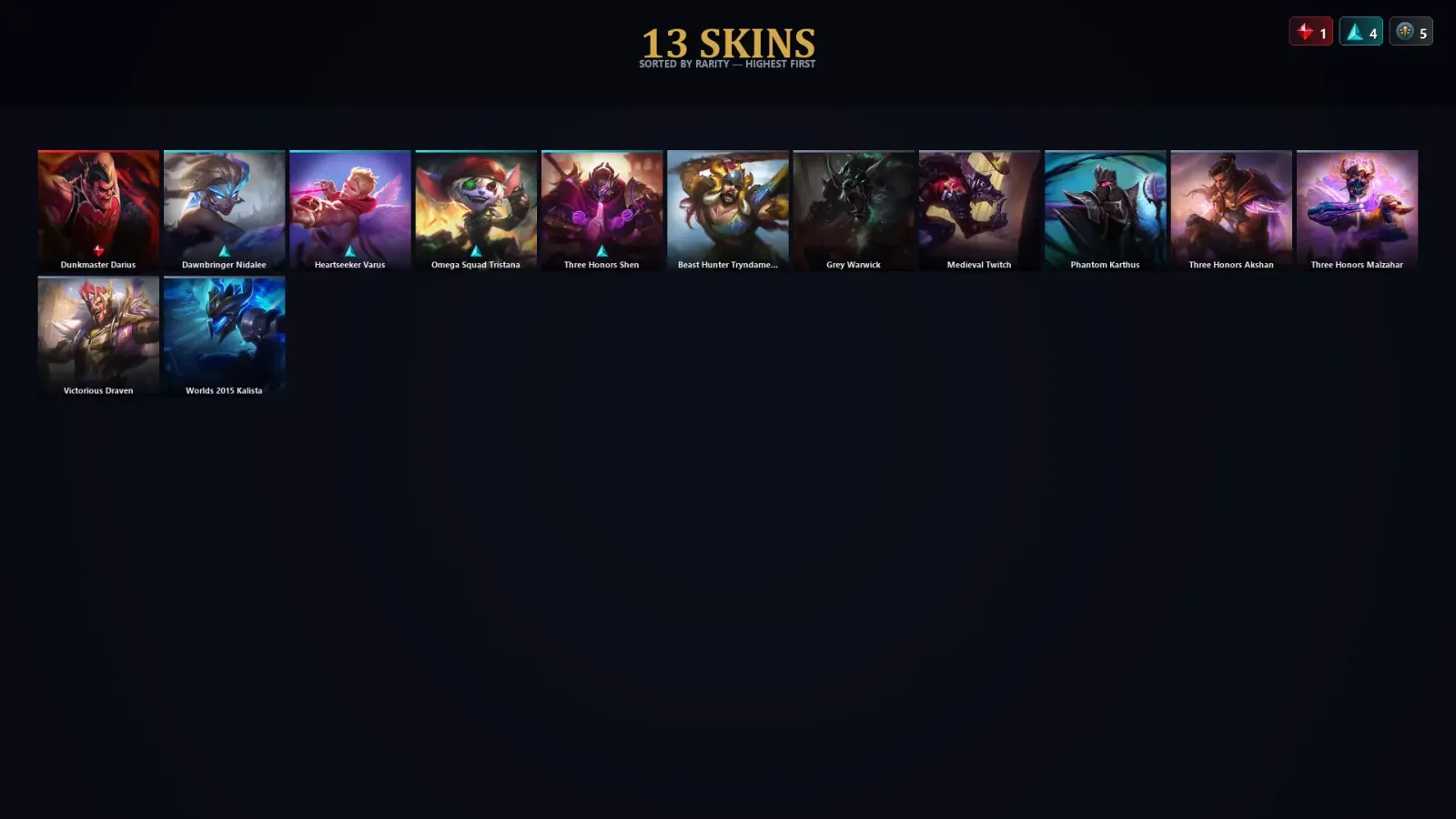 [LoL] | TR | Level 40 | Emerald I | 83 Champions | 13 Skins | 20,040 BE — LoL account