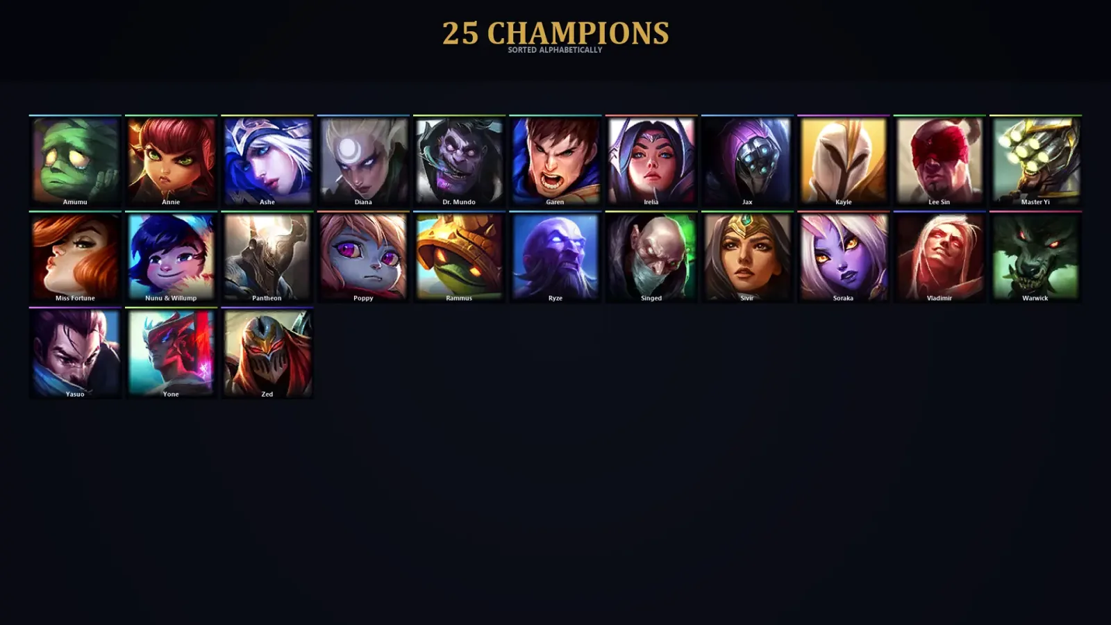 [LoL] | TR | Level 31 | 25 Champions — LoL account