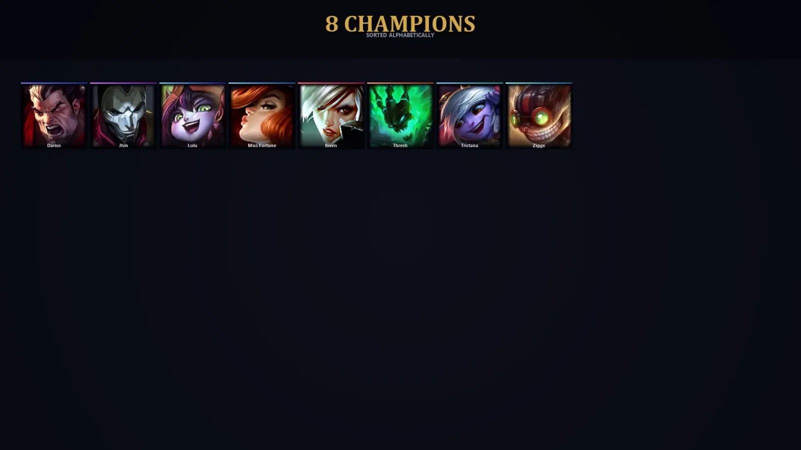 [LoL] | EUW | Level 30 | 8 Champions | 35,600 BE — LoL account