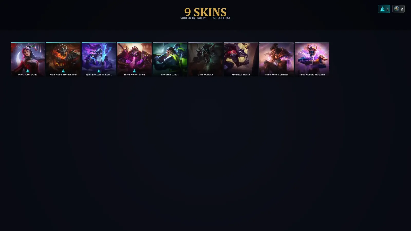 [LoL] | EUW | Level 41 | Diamond IV | 48 Champions | 9 Skins | 29,104 BE