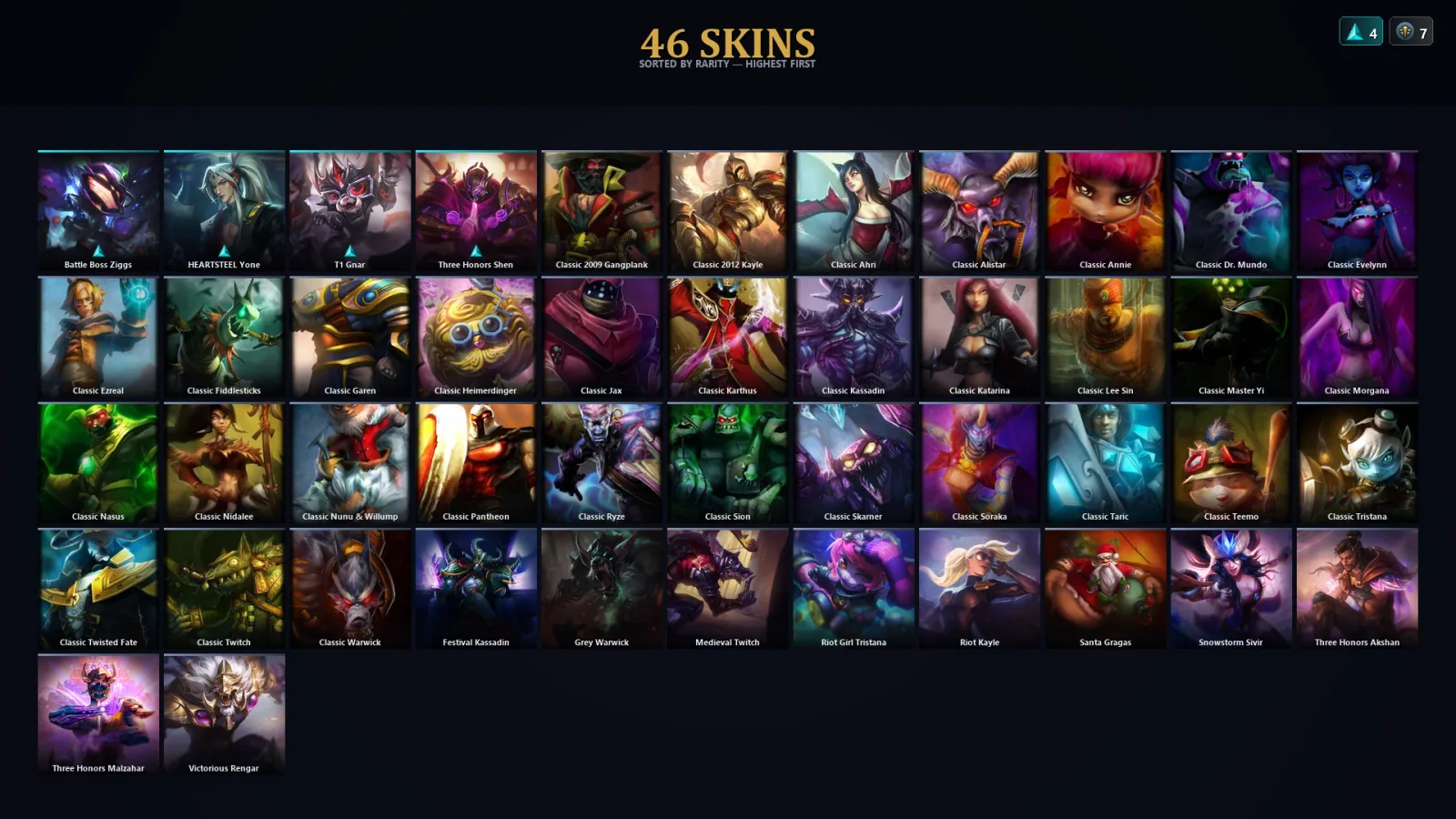 [LoL] | TR | Level 30 | Master | 67 Champions | 46 Skins | 11,614 BE