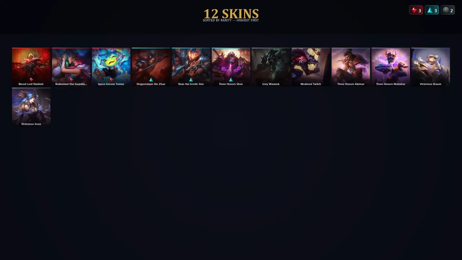 [LoL] | EUW | Level 56 | Diamond IV | 57 Champions | 12 Skins | 14,322 BE — LoL account