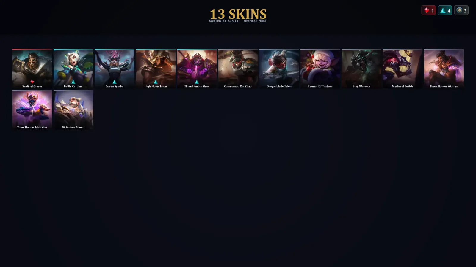 [LoL] | TR | Level 30 | Master | 92 Champions | 13 Skins | 13,077 BE — LoL account