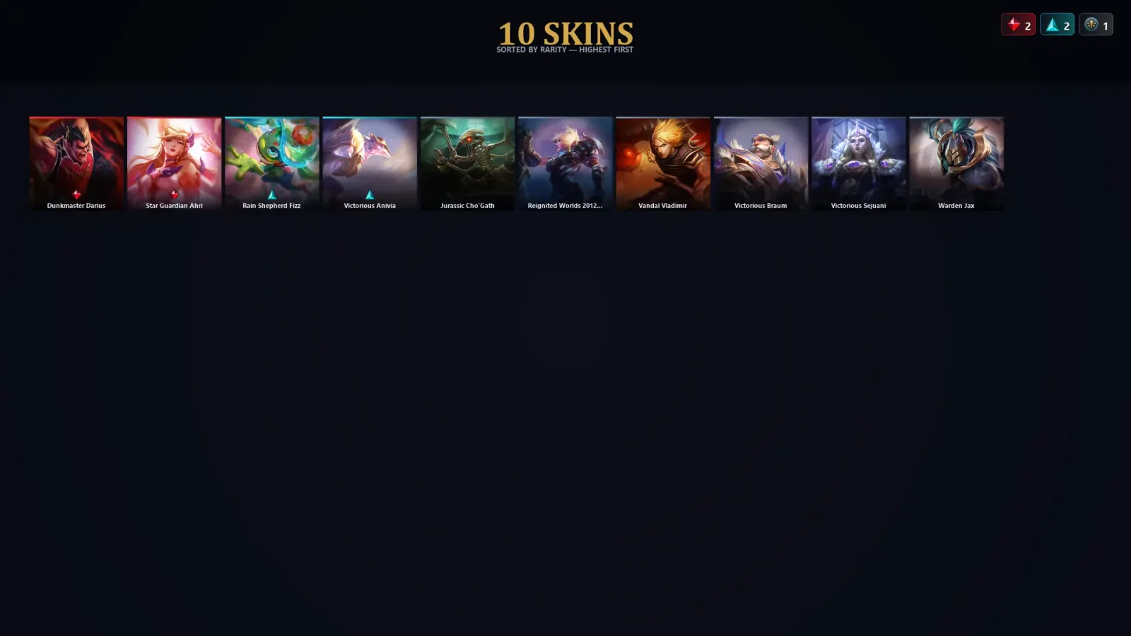 [LoL] | TR | Level 45 | Emerald II | 56 Champions | 10 Skins — LoL account