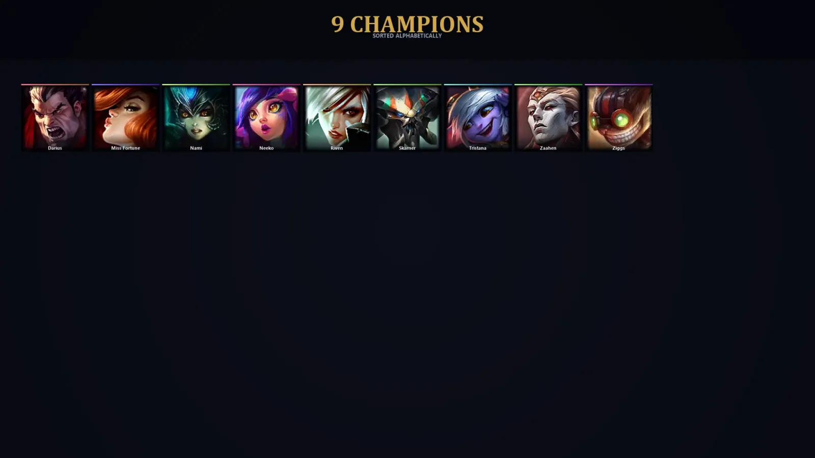 [LoL] | TR | Level 30 | 9 Champions | 46,100 BE — LoL account