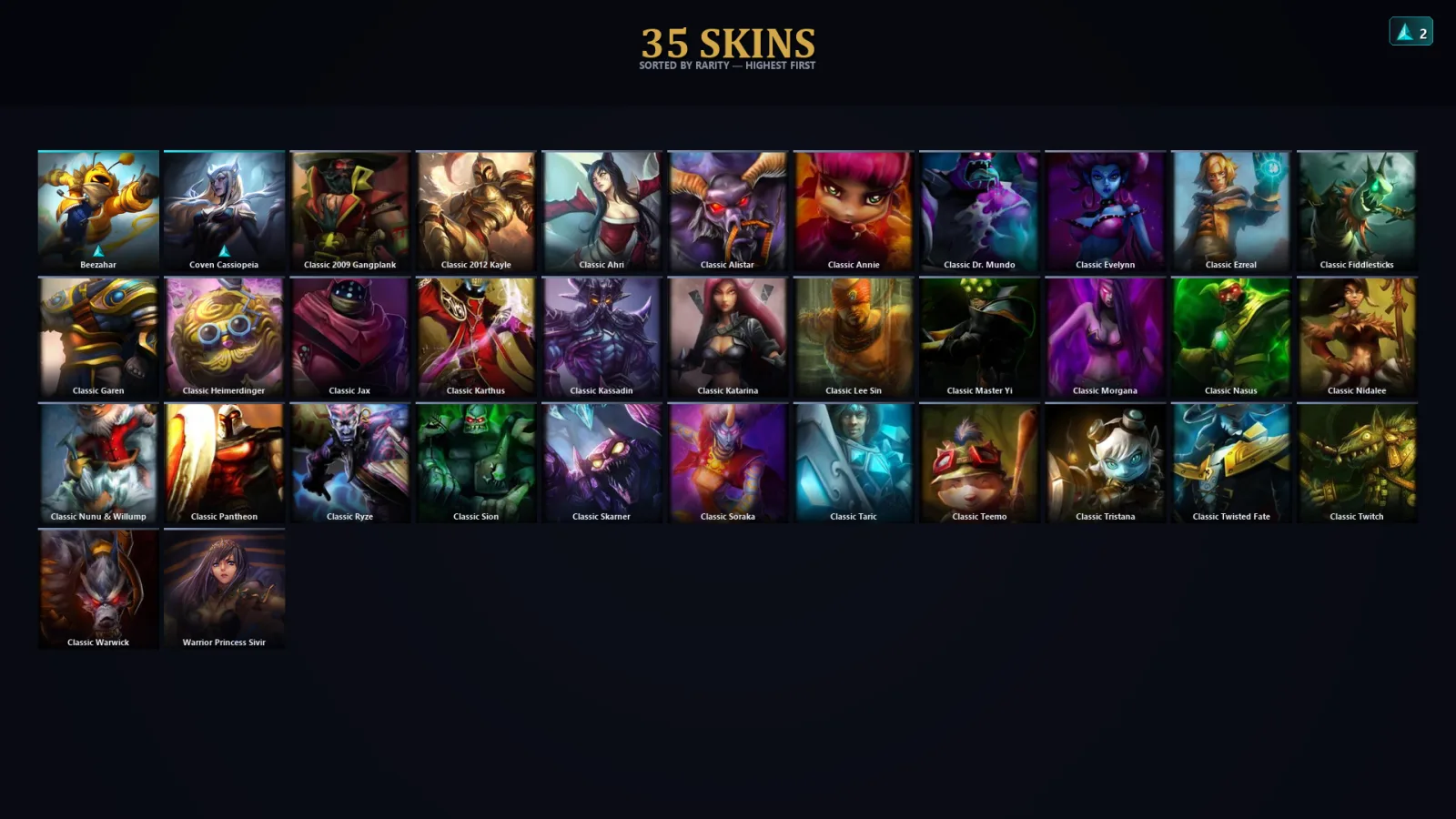 [LoL] | TR | Level 30 | 81 Champions | 3 Skins