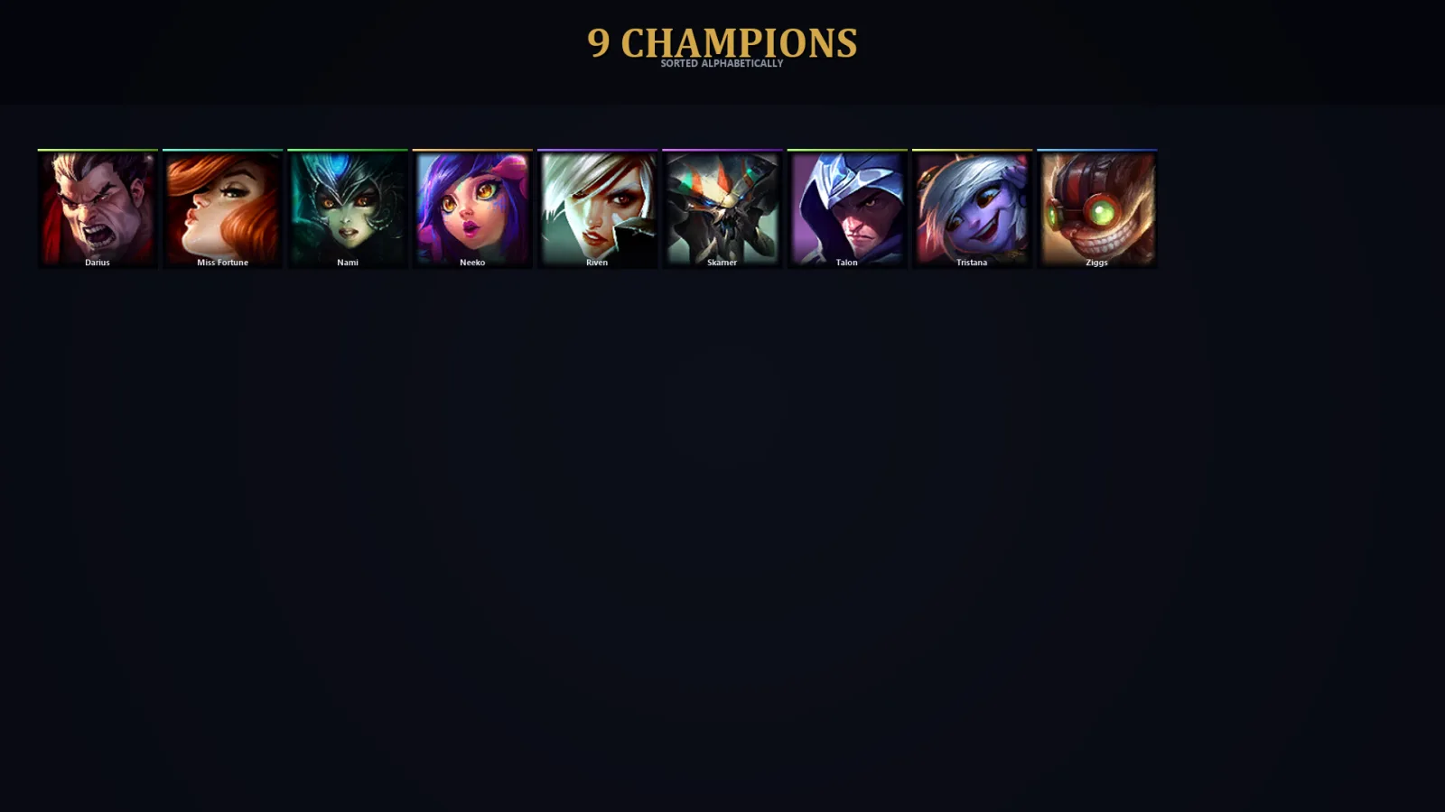 [LoL] | EUW | Level 30 | 9 Champions | 48,110 BE