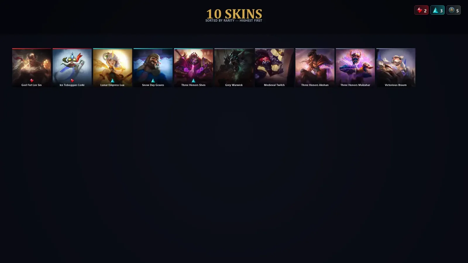 [LoL] | EUW | Level 61 | Diamond II | 60 Champions | 10 Skins | 74,371 BE