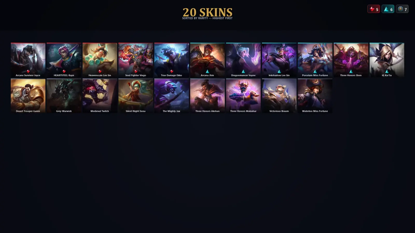[LoL] | EUW | Level 71 | Gold IV | 95 Champions | 20 Skins | 13,584 BE — LoL account