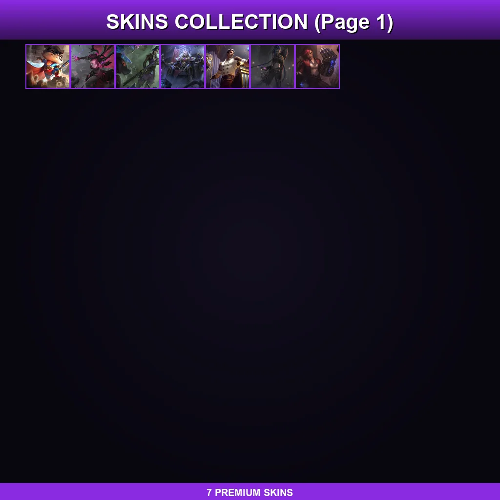 LAN | Lv76 | Unranked | 7 Skin | 36 Champ