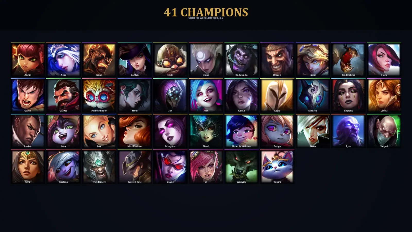 [LoL] | EUW | Level 41 | Emerald IV | 41 Champions | 9 Skins — LoL account