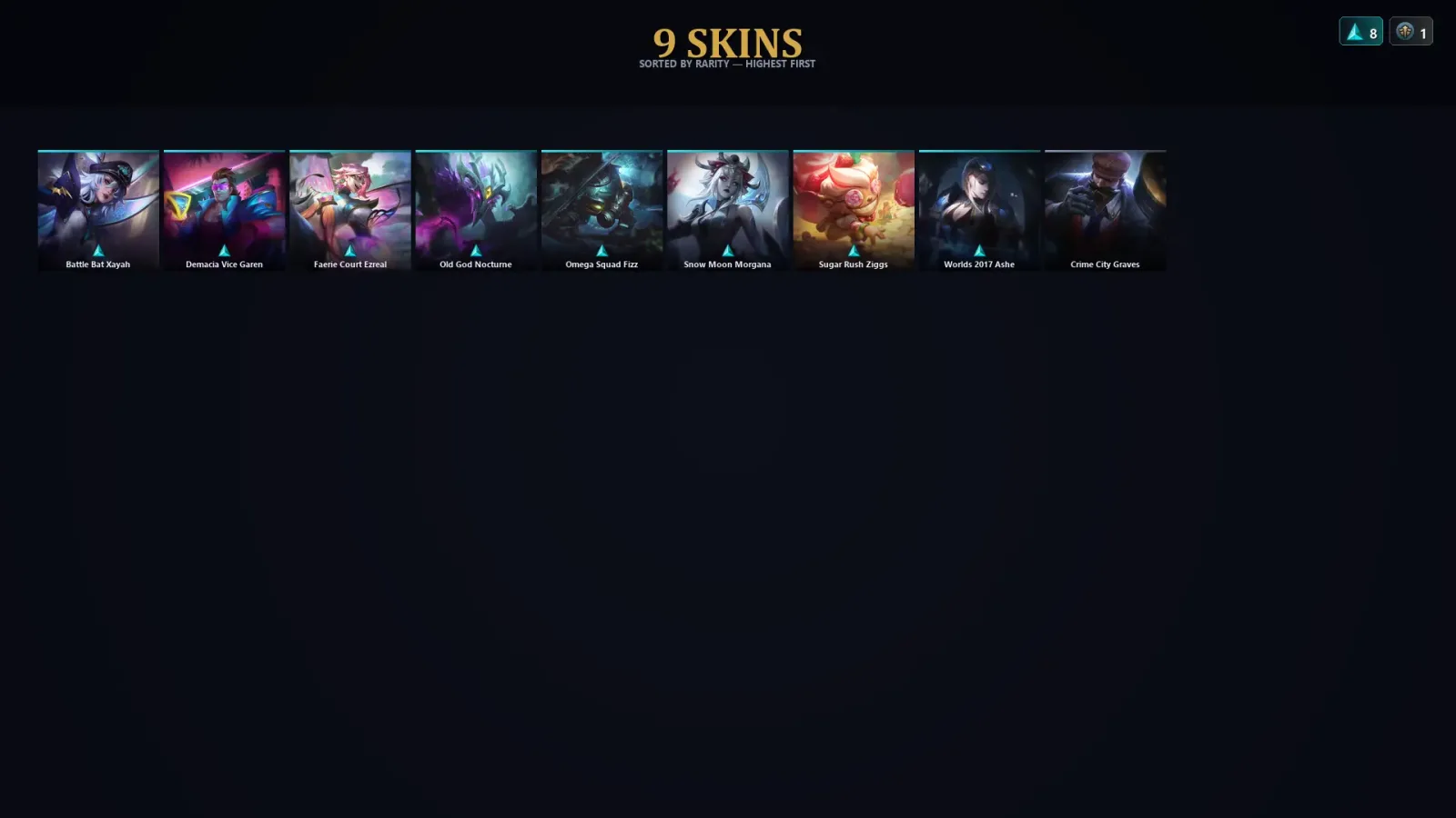 [LoL] | EUW | Level 37 | Gold III | 65 Champions | 9 Skins