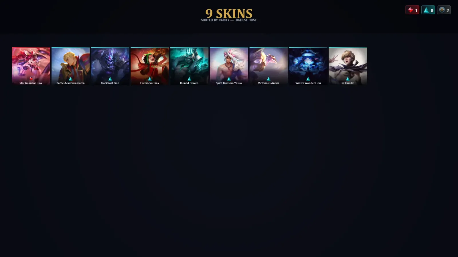 [LoL] | TR | Level 45 | Iron IV | 42 Champions | 9 Skins | 20,035 BE