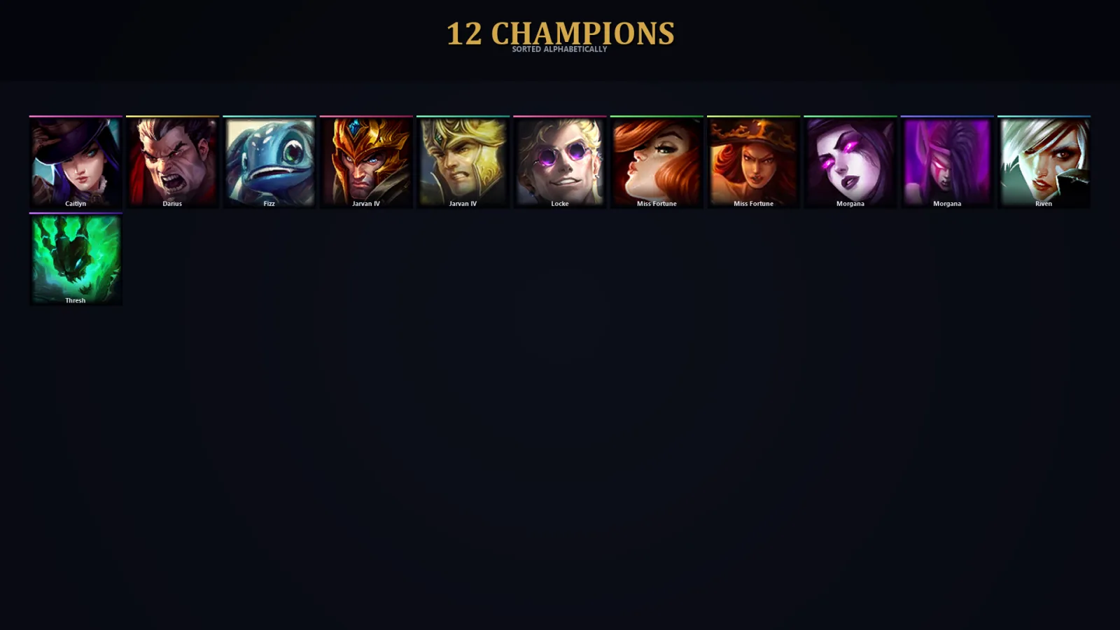 [LoL] | TR | Level 30 | 9 Champions | 19,115 BE
