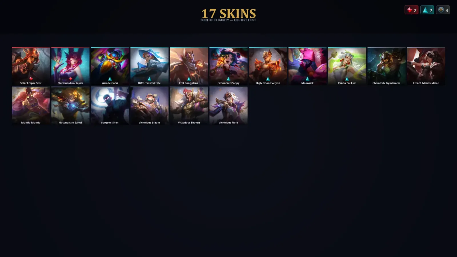 [LoL] | EUW | Level 30 | Master | 160 Champions | 17 Skins | 65,471 BE — LoL account