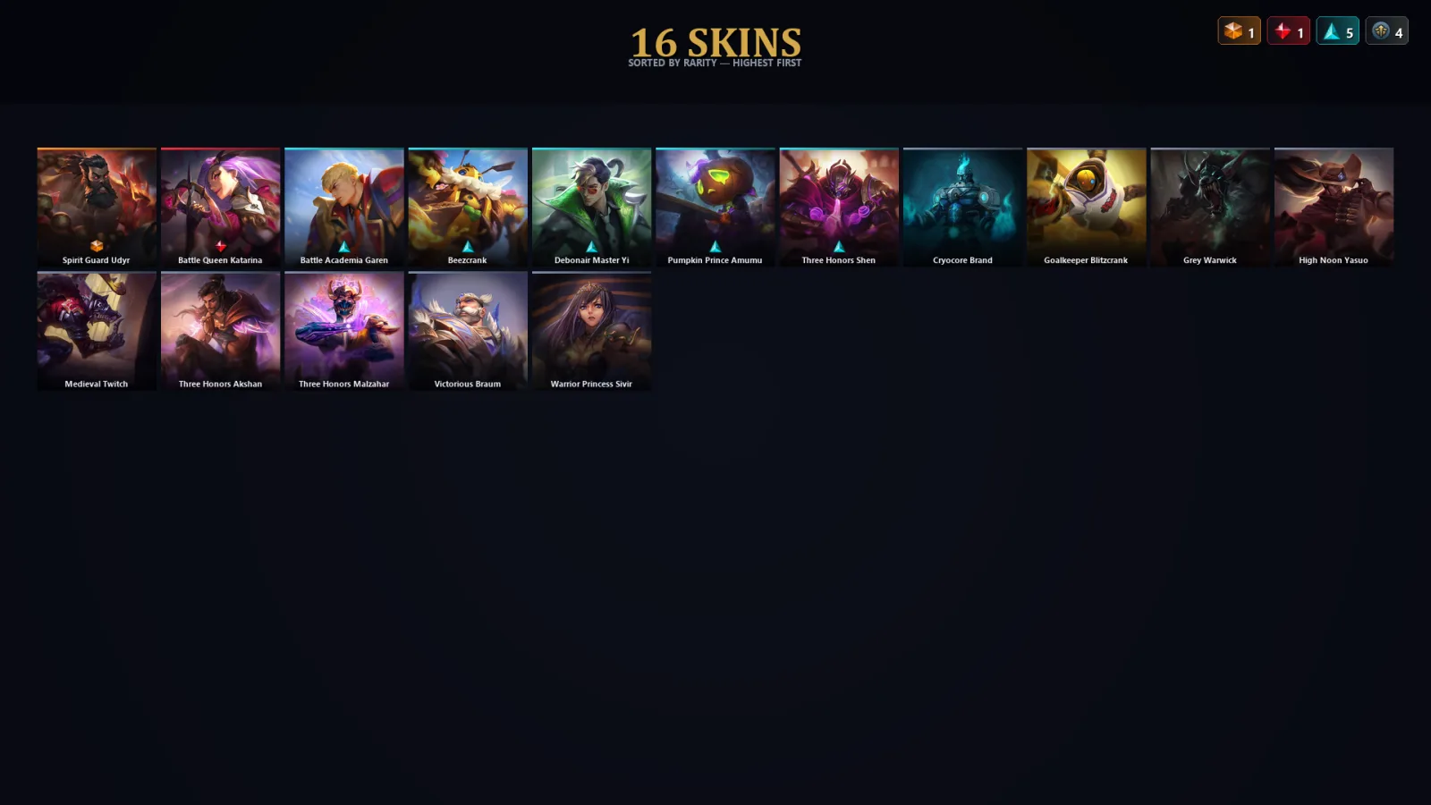 [LoL] | TR | Level 61 | Silver IV | 98 Champions | 16 Skins — LoL account