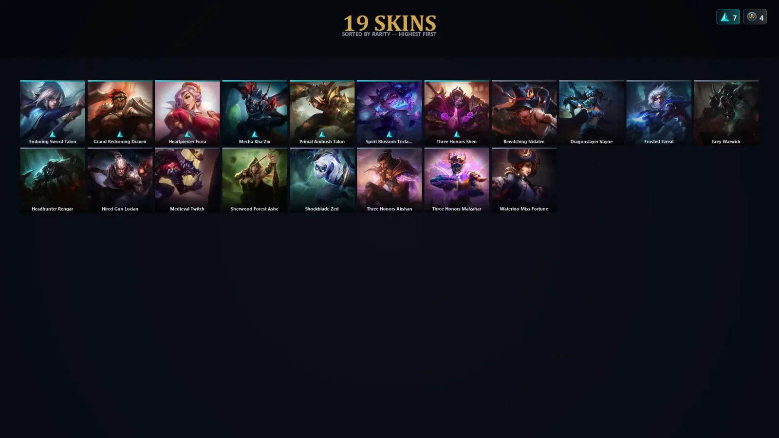 [LoL] | EUW | Level 39 | Diamond IV | 68 Champions | 19 Skins | 25,141 BE