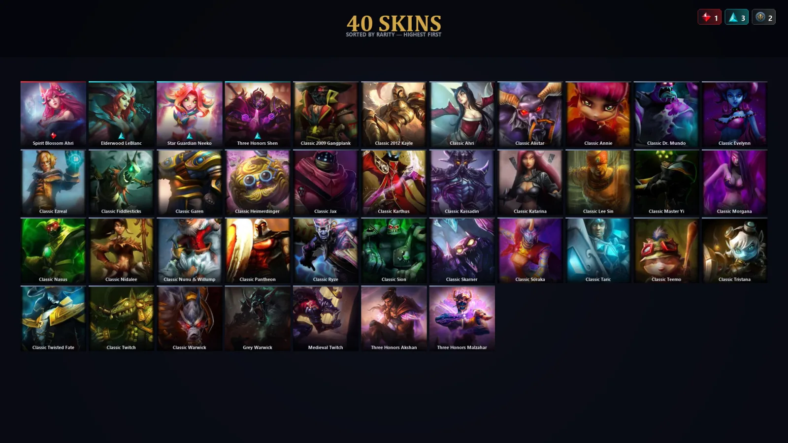 [LoL] | EUW | Level 30 | Master | 63 Champions | 8 Skins | 12,334 BE