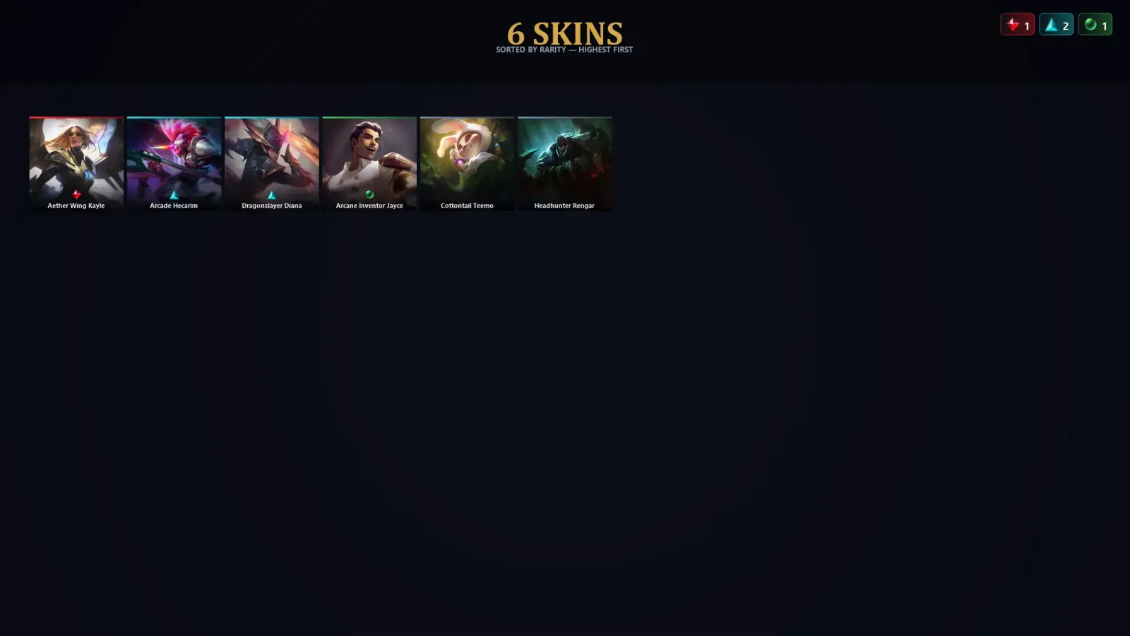 [LoL] | EUW | Level 42 | 52 Champions | 6 Skins