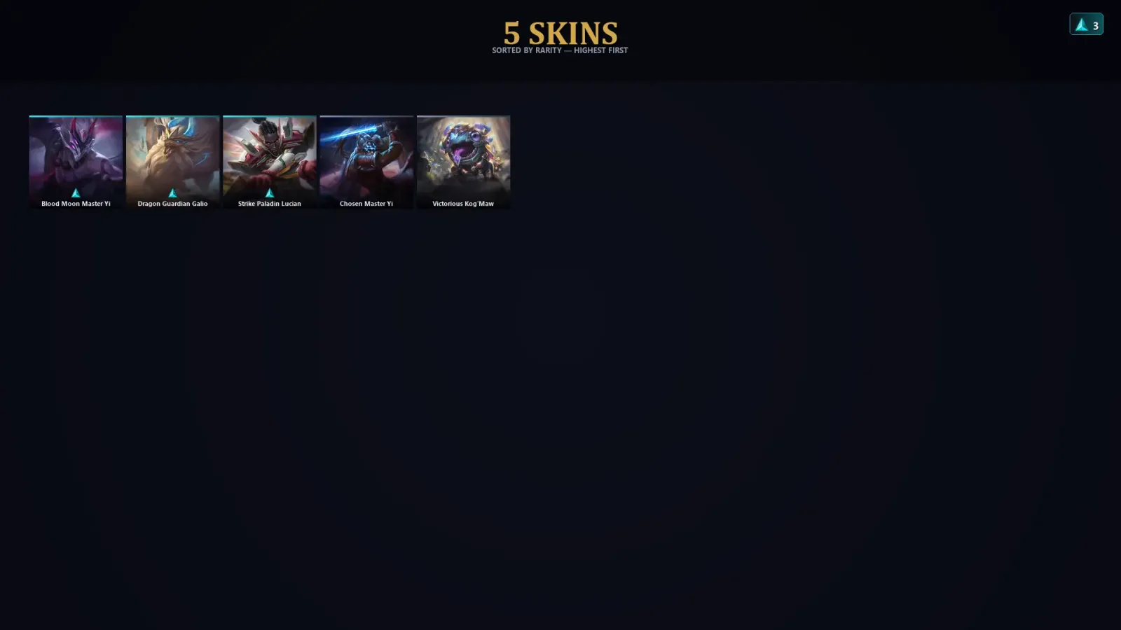 [LoL] | TR | Level 38 | Silver III | 30 Champions | 5 Skins — LoL account