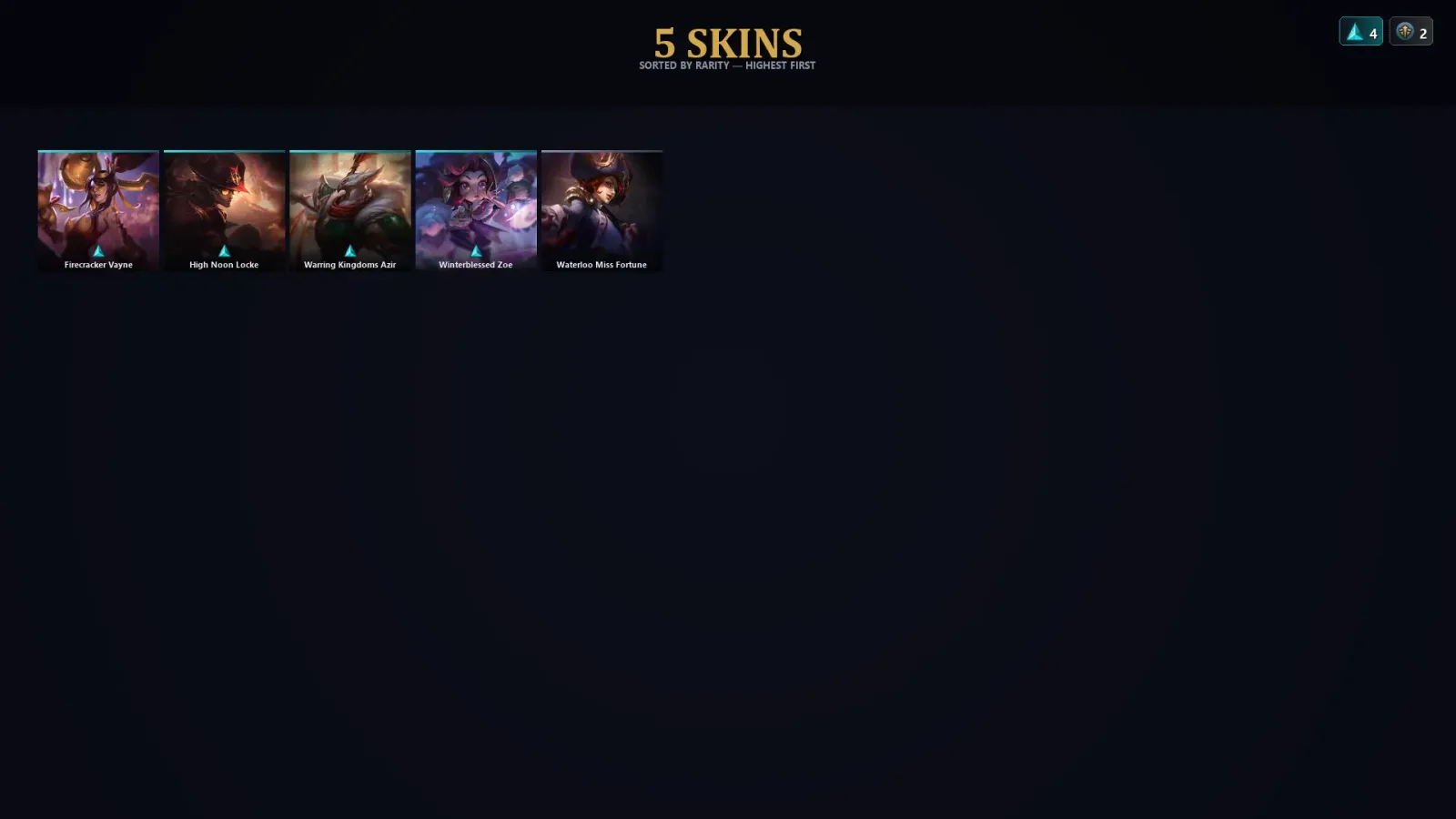 [LoL] | EUW | Level 31 | 49 Champions | 5 Skins
