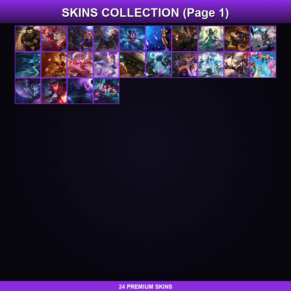 EUW | Lv77 | Unranked | 24 Skin | 41 Champ — Prom Queen Annie