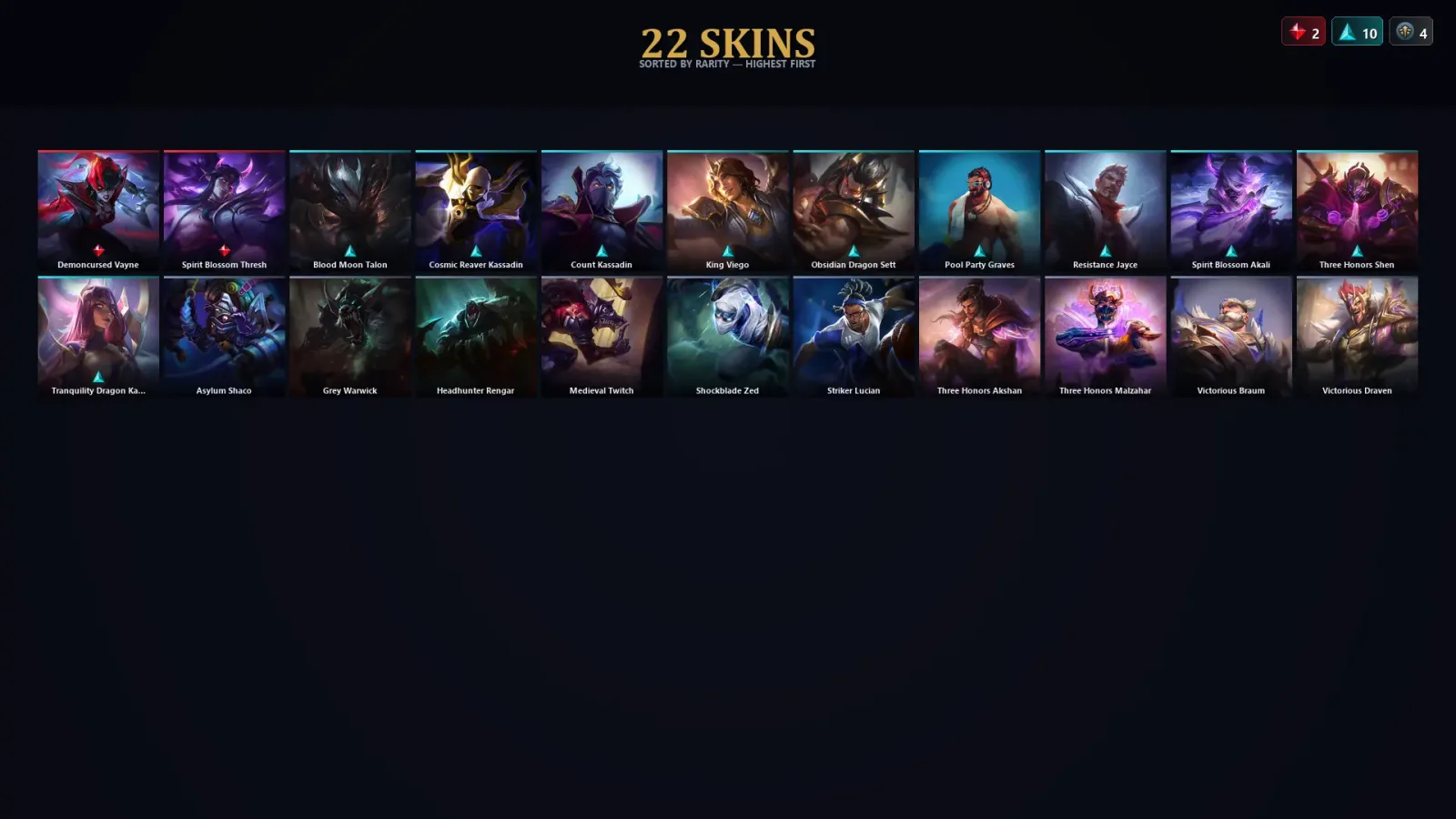 [LoL] | TR | Level 30 | Challenger | 112 Champions | 22 Skins | 30,588 BE — LoL account