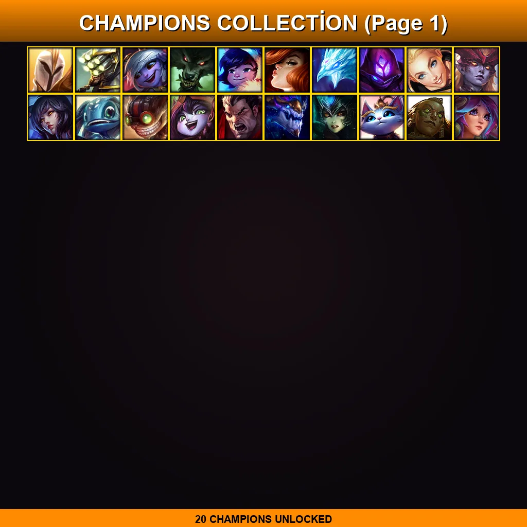 LAN | Lv37 | Unranked | 0 Skin | 20 Champ — LoL account
