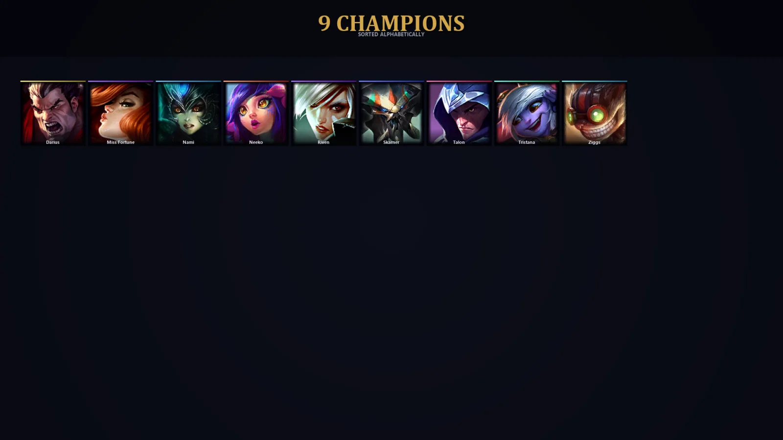 [LoL] | EUW | Level 30 | 9 Champions | 47,540 BE