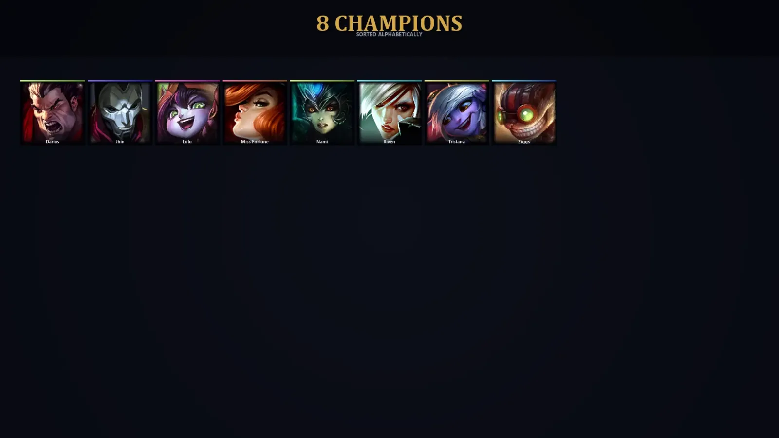 [LoL] | EUW | Level 30 | 8 Champions | 36,560 BE — LoL account