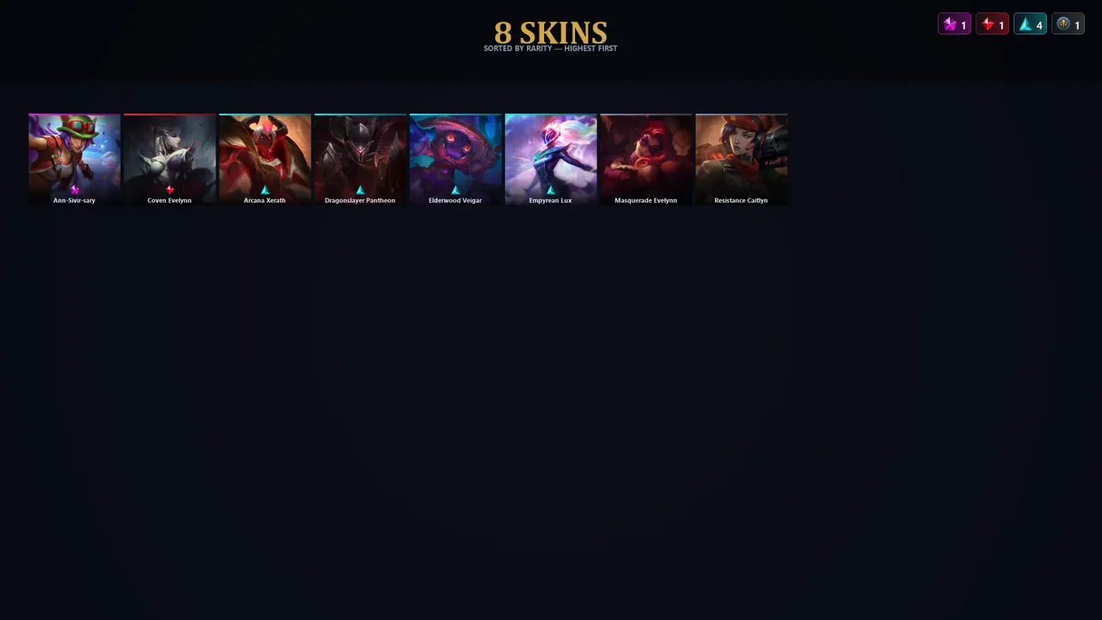 [LoL] | TR | Level 45 | 40 Champions | 8 Skins