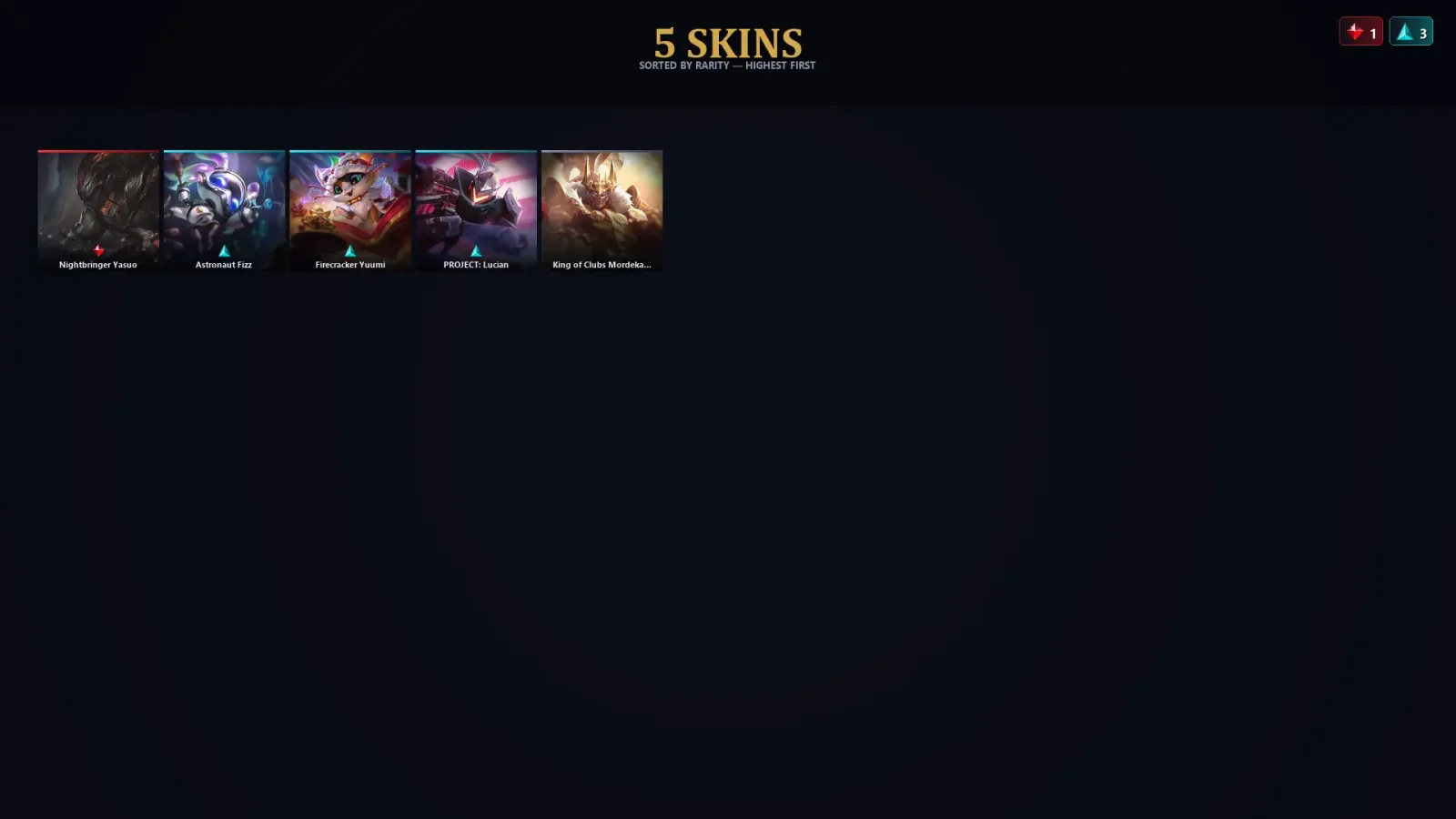 [LoL] | TR | Level 37 | Gold III | 100 Champions | 5 Skins