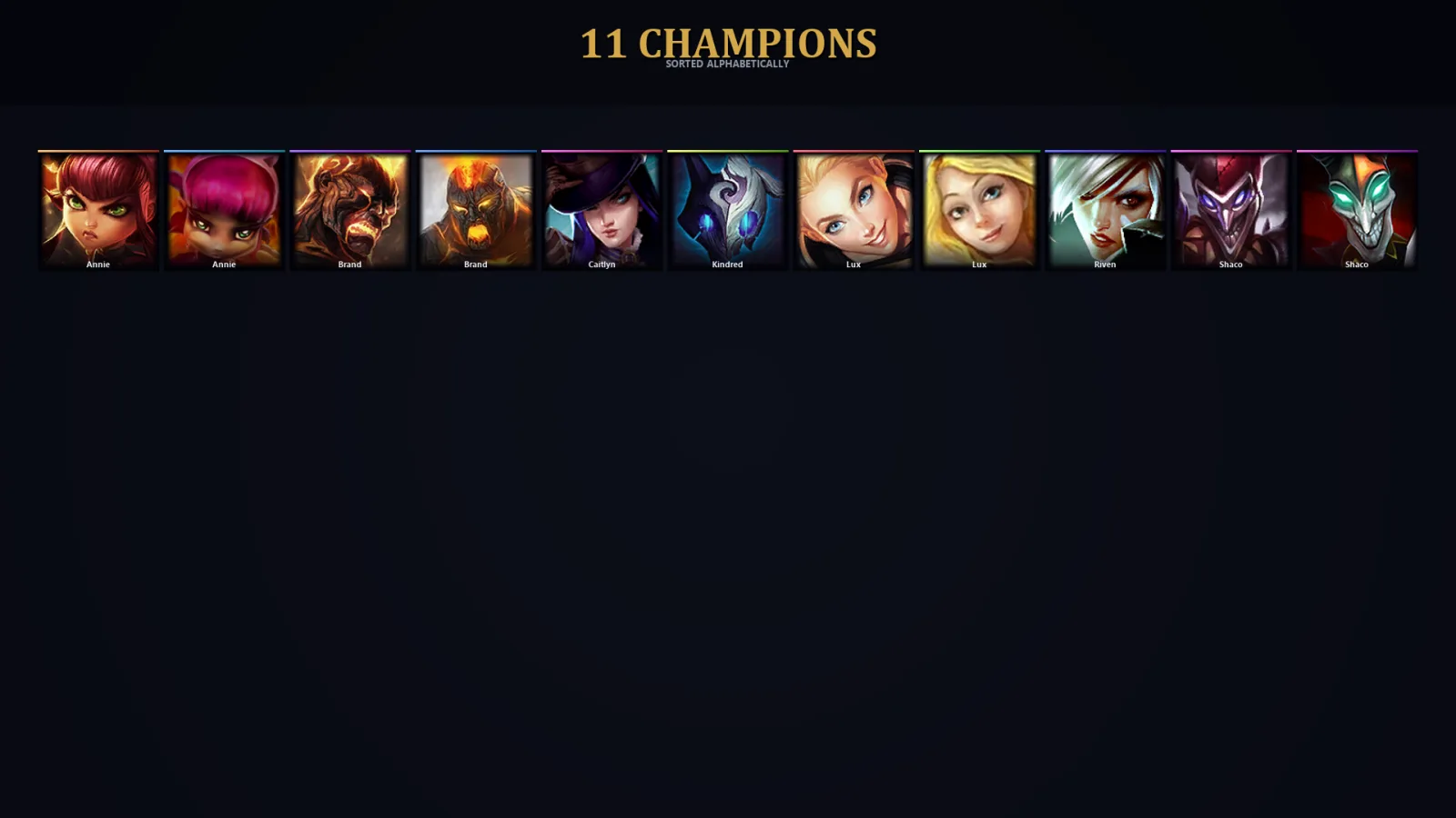 [LoL] | EUW | Level 30 | 7 Champions | 19,300 BE