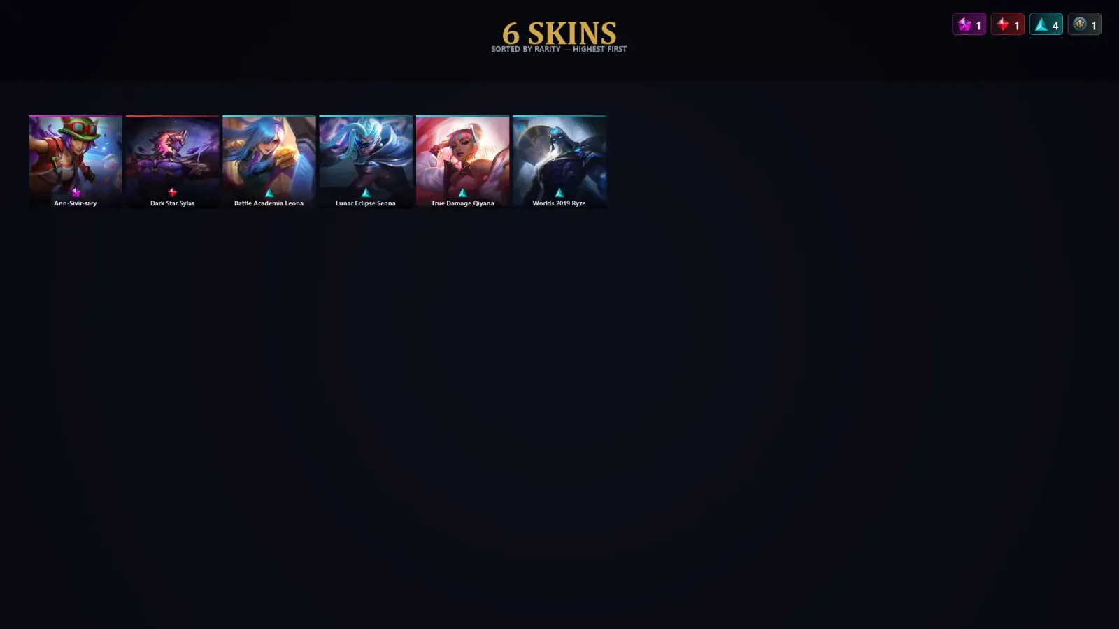 [LoL] | EUW | Level 30 | Master | 36 Champions | 6 Skins | 44,256 BE