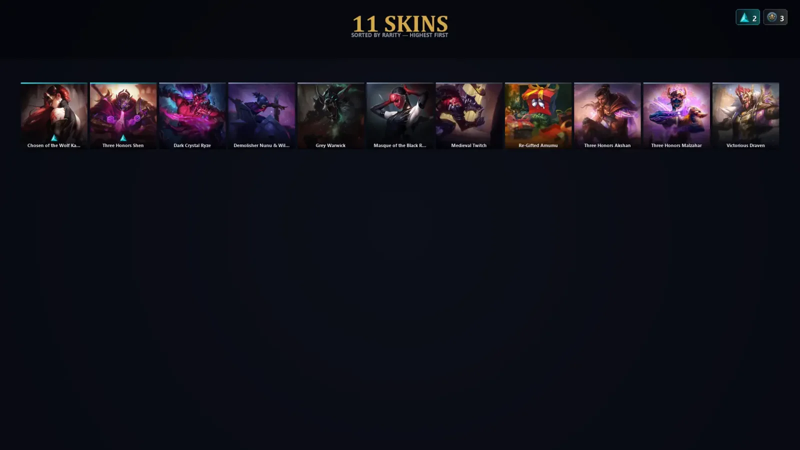 [LoL] | EUW | Level 42 | Emerald IV | 55 Champions | 11 Skins