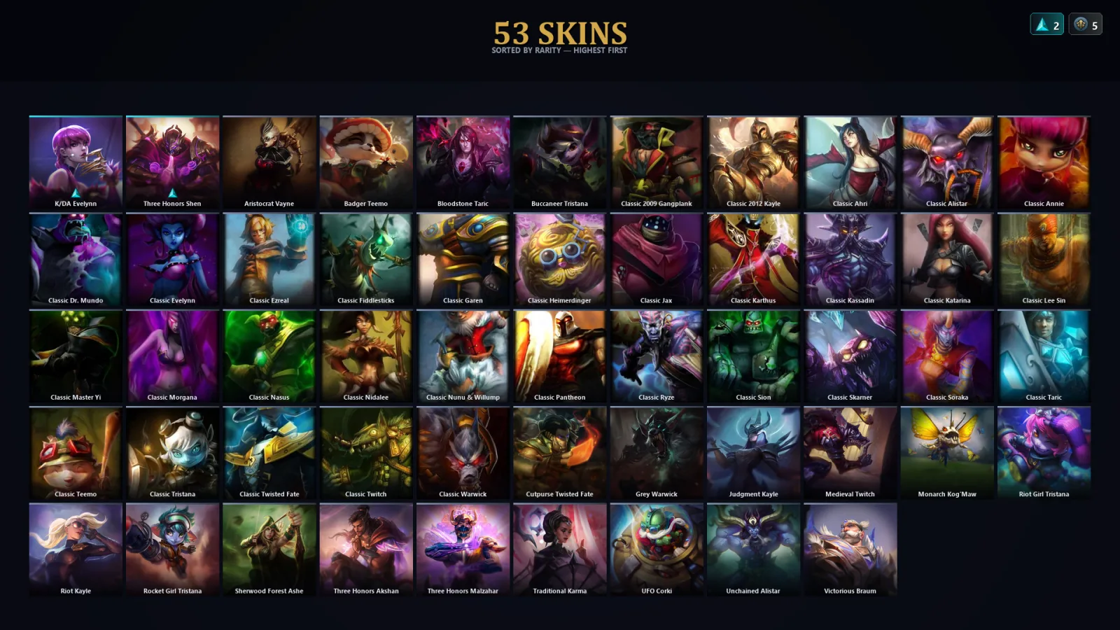 [LoL] | EUW | Level 39 | Emerald IV | 67 Champions | 53 Skins | 37,703 BE