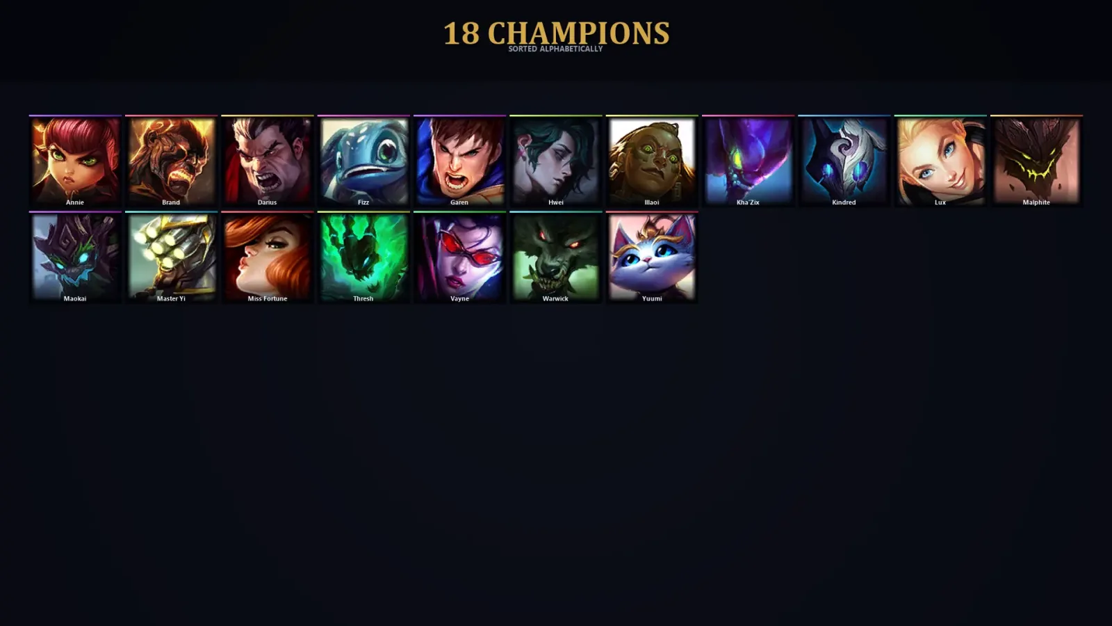 [LoL] | TR | Level 30 | 18 Champions | 63,120 BE — LoL account