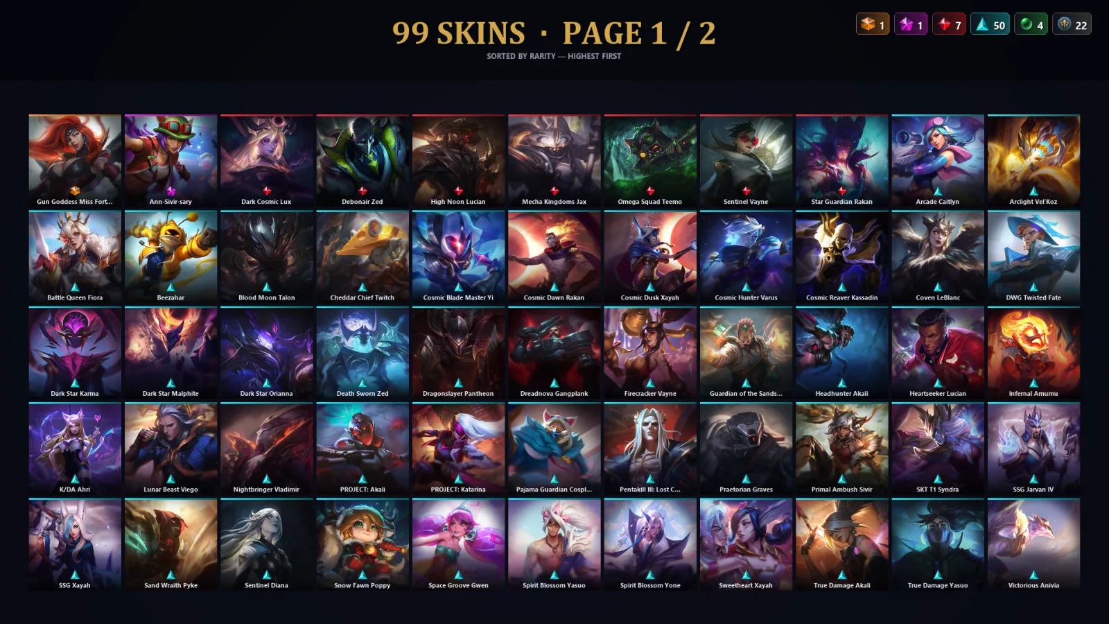 [LoL] | TR | Level 393 | Emerald IV | 173 Champions | 99 Skins | 102,790 BE